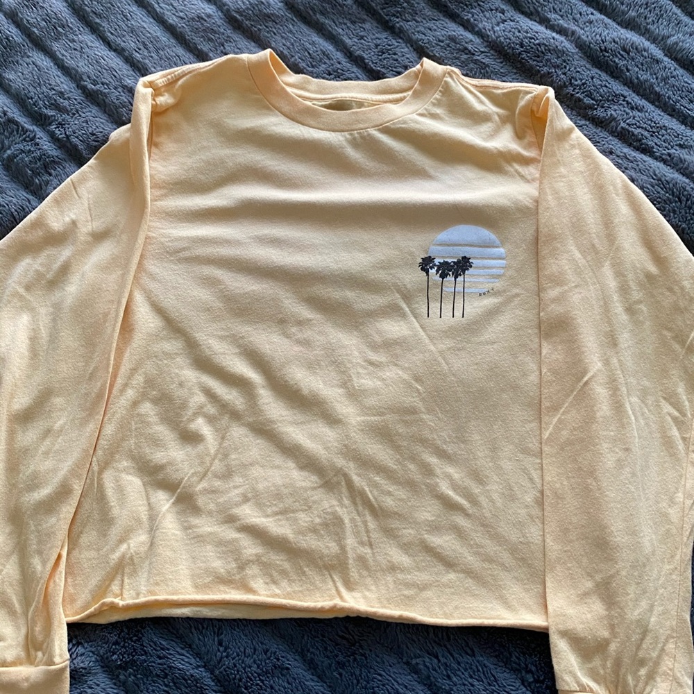 ROXY yellow long sleeve
